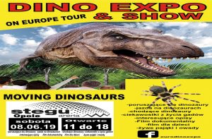 Dino Expo - podróżnicza wystawa dinozauròw, żywe pająki!